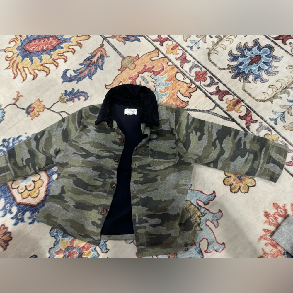 Mud pie camo jacket